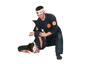 Ju Jutsu techniques shown by chief instructor